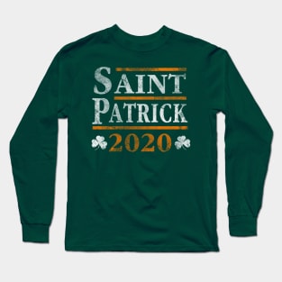 Vote St Patrick 2020 Election Long Sleeve T-Shirt